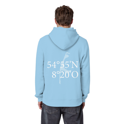 Deine Koordinate_Sonderedition_weiß - Basic Hoodie