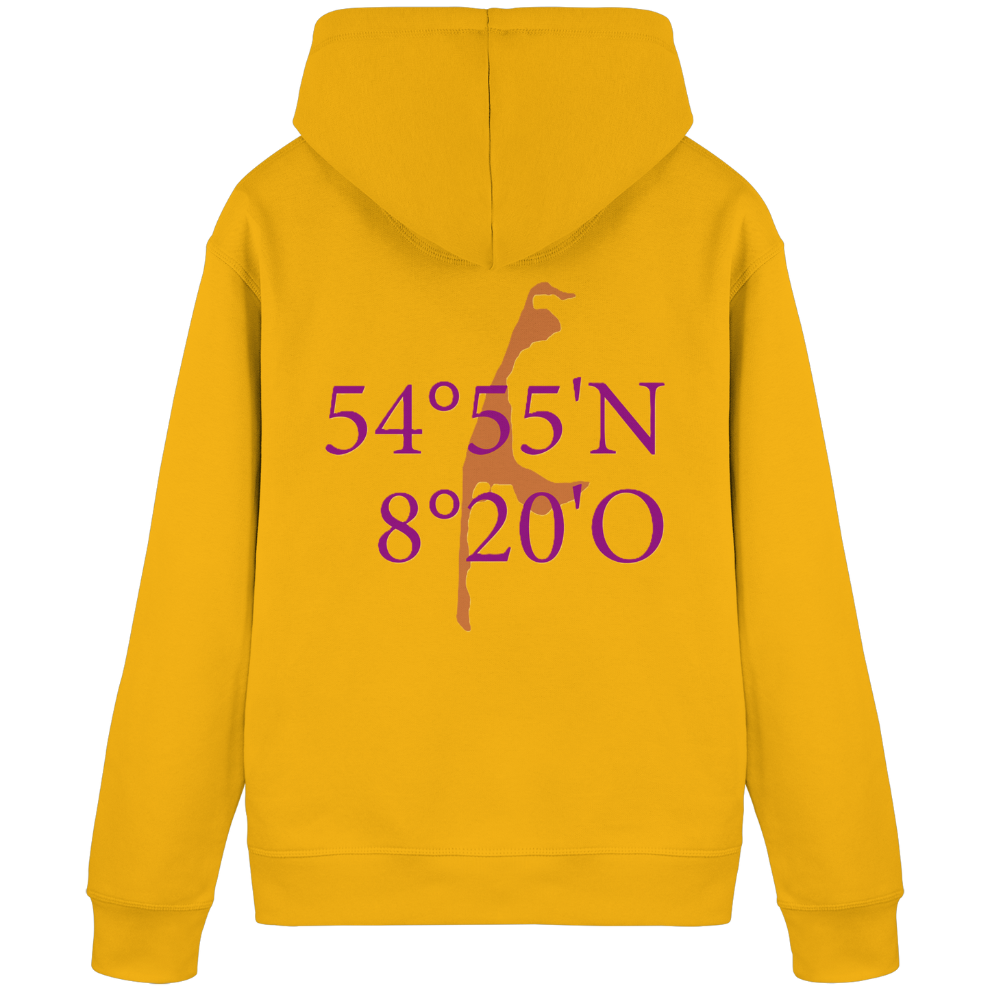 Deine Koordinaten - Basic Hoodie