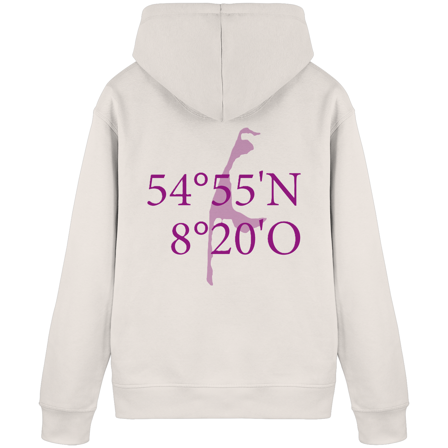 Deine Koordinaten - Basic Hoodie