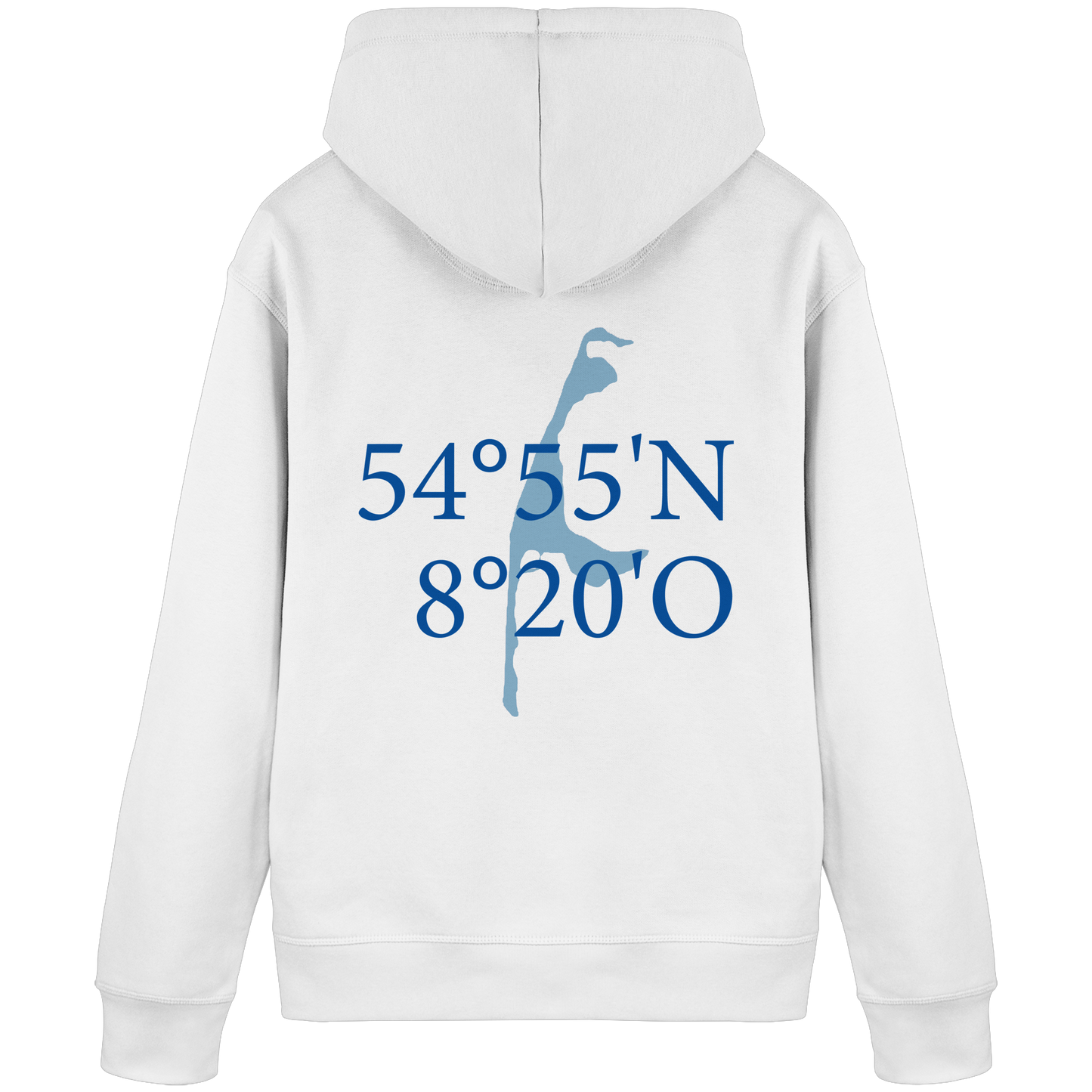 Deine Koordinaten - Basic Hoodie