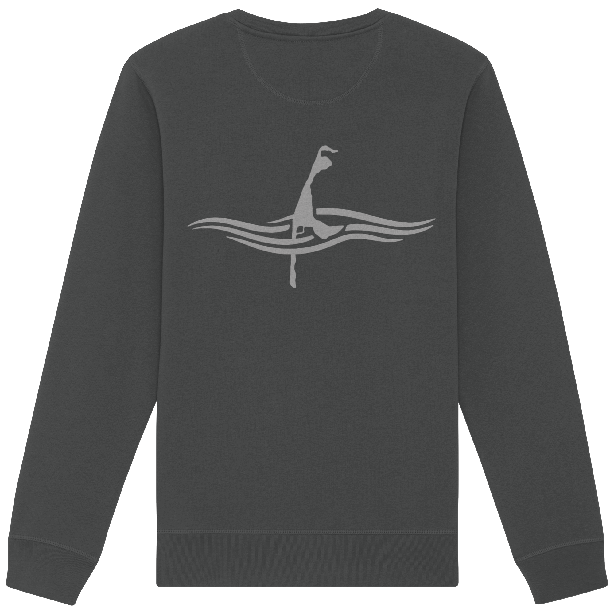 maritimes Sylt vom Meer umschlungen (Rücken) - Basic Unisex Sweatshirt
