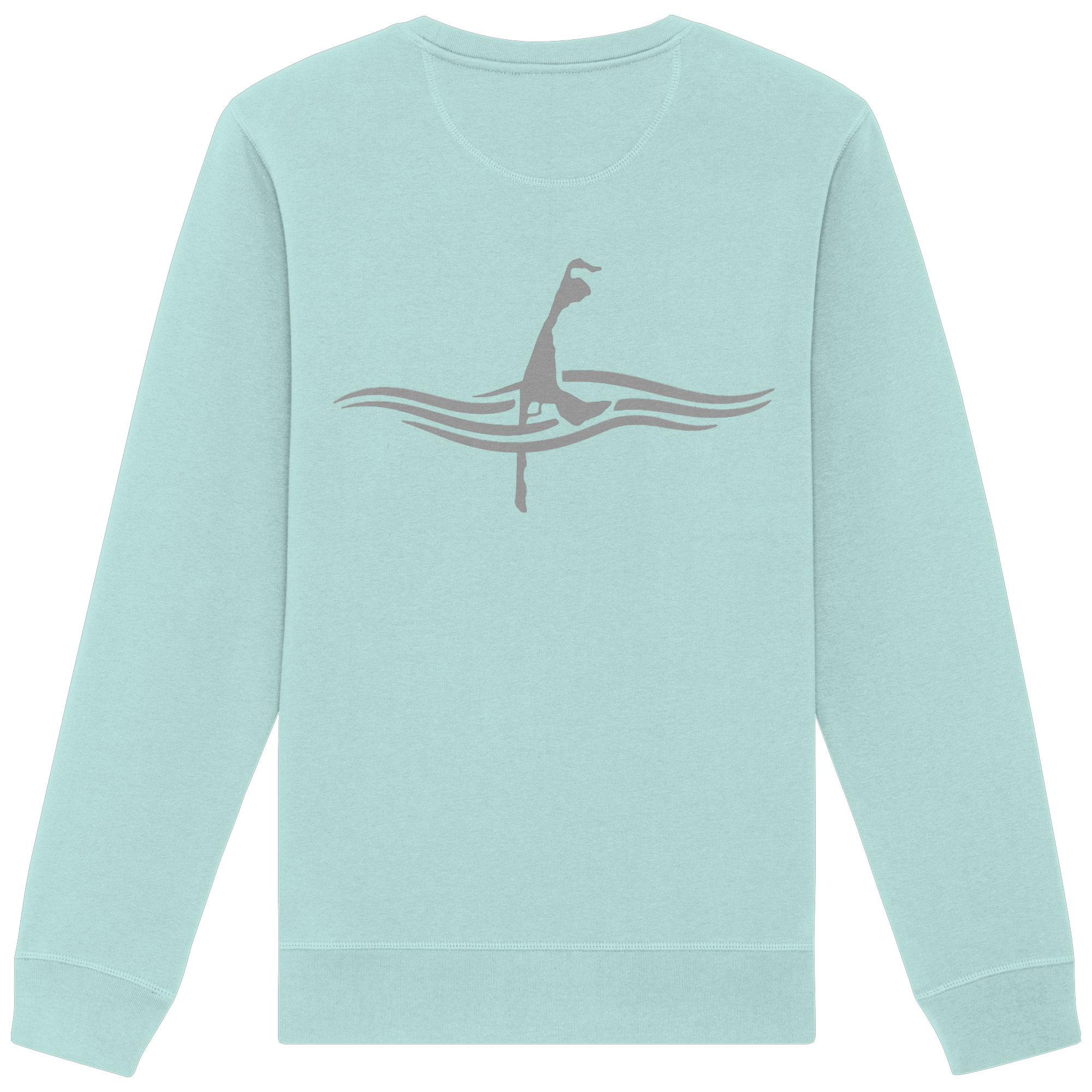 maritimes Sylt vom Meer umschlungen (Rücken) - Basic Unisex Sweatshirt