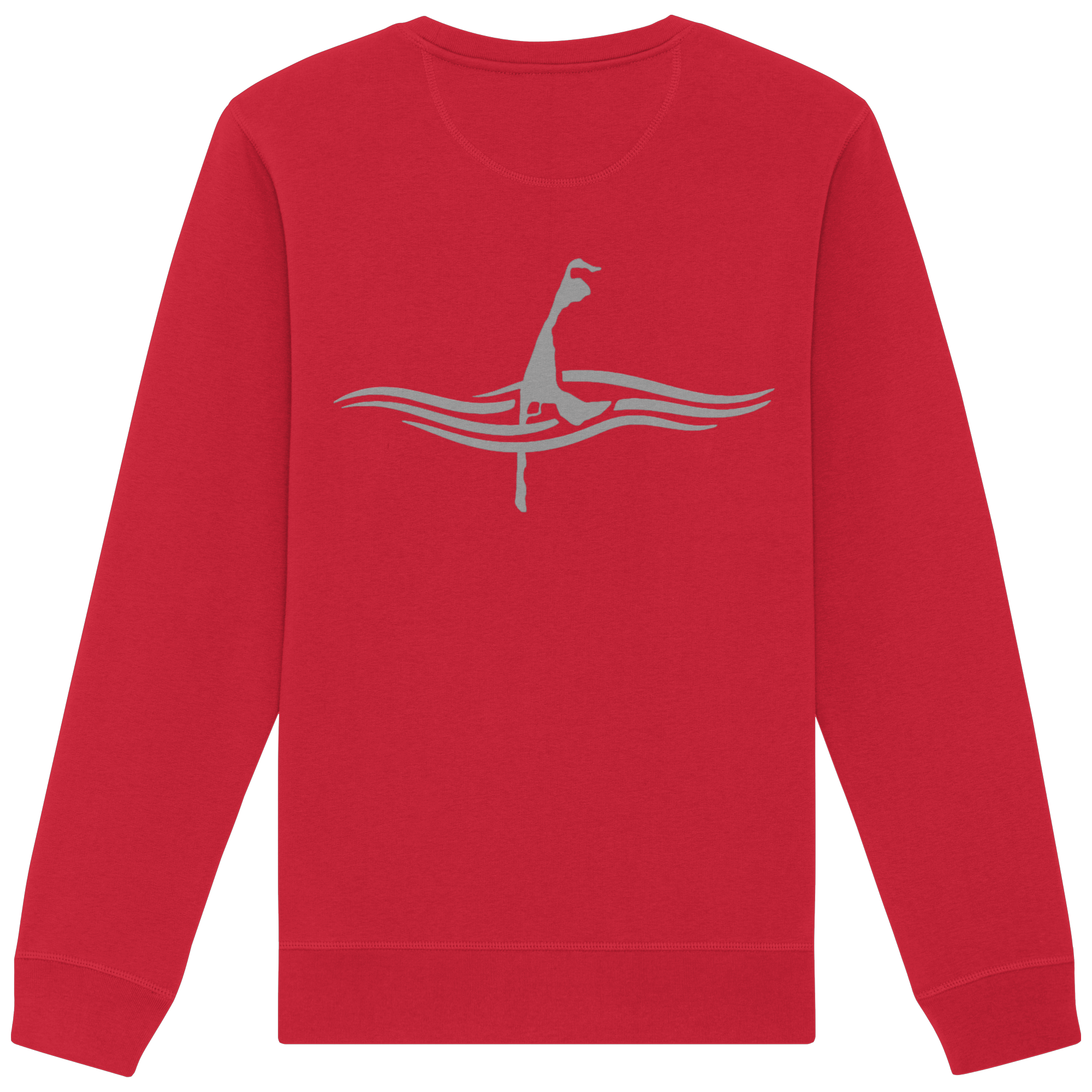 maritimes Sylt vom Meer umschlungen (Rücken) - Basic Unisex Sweatshirt