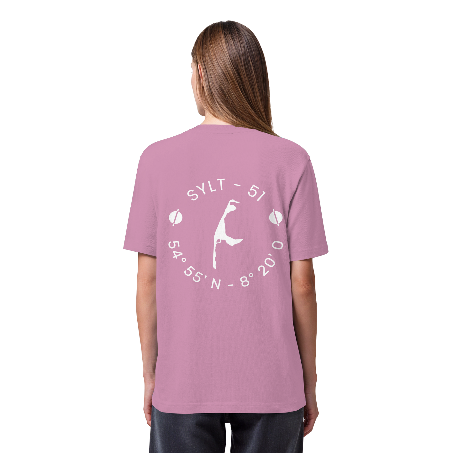 Sylter Heimathafen (rund-back) - Heavy T-Shirt