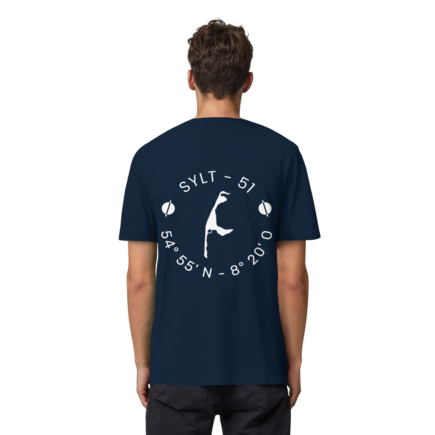 Sylter Heimathafen (rund-back) - Heavy T-Shirt