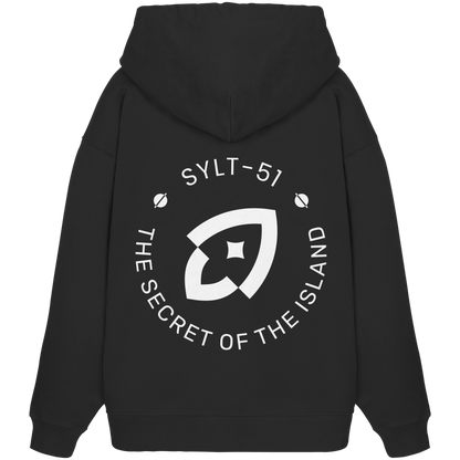 Oversize Hoodie Unicolor white
