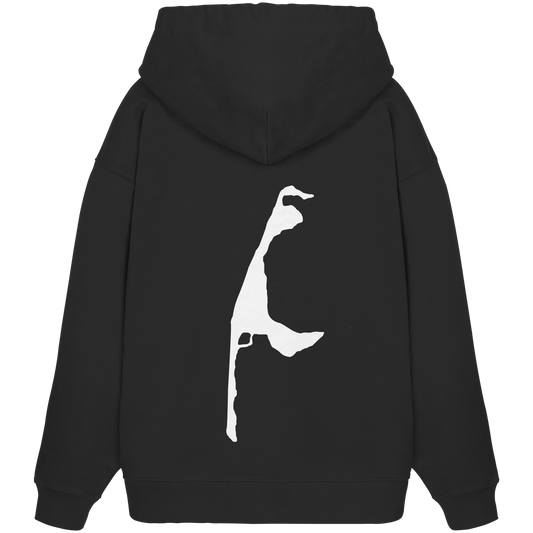 Heimat Sylt - deine Koordinate_Insel_only - Oversize Hoodie