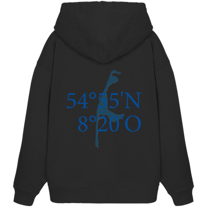 Deine Koordinaten  - Oversize Hoodie