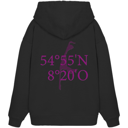 Deine Koordinaten - Oversize Hoodie