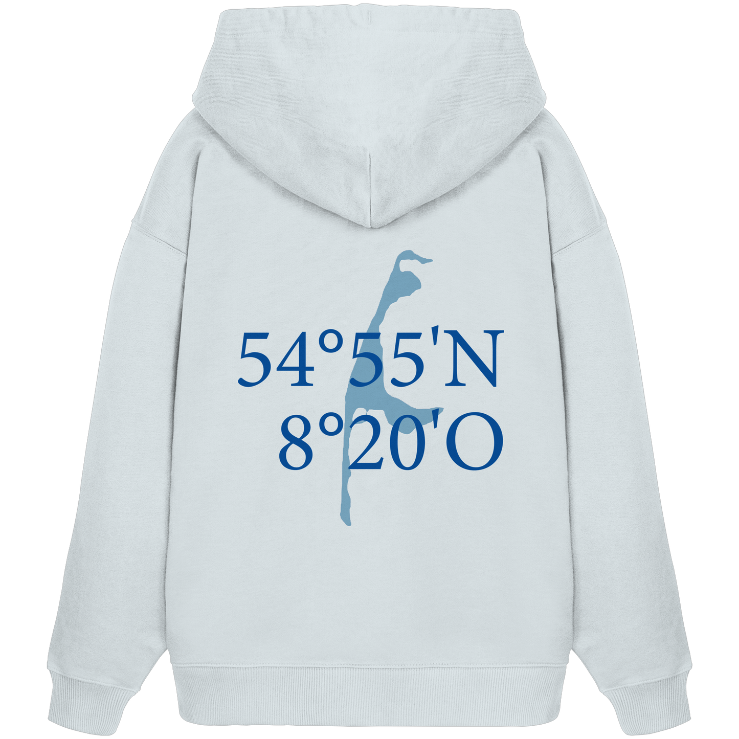 Deine Koordinaten  - Oversize Hoodie