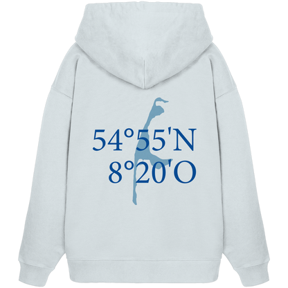Deine Koordinaten  - Oversize Hoodie