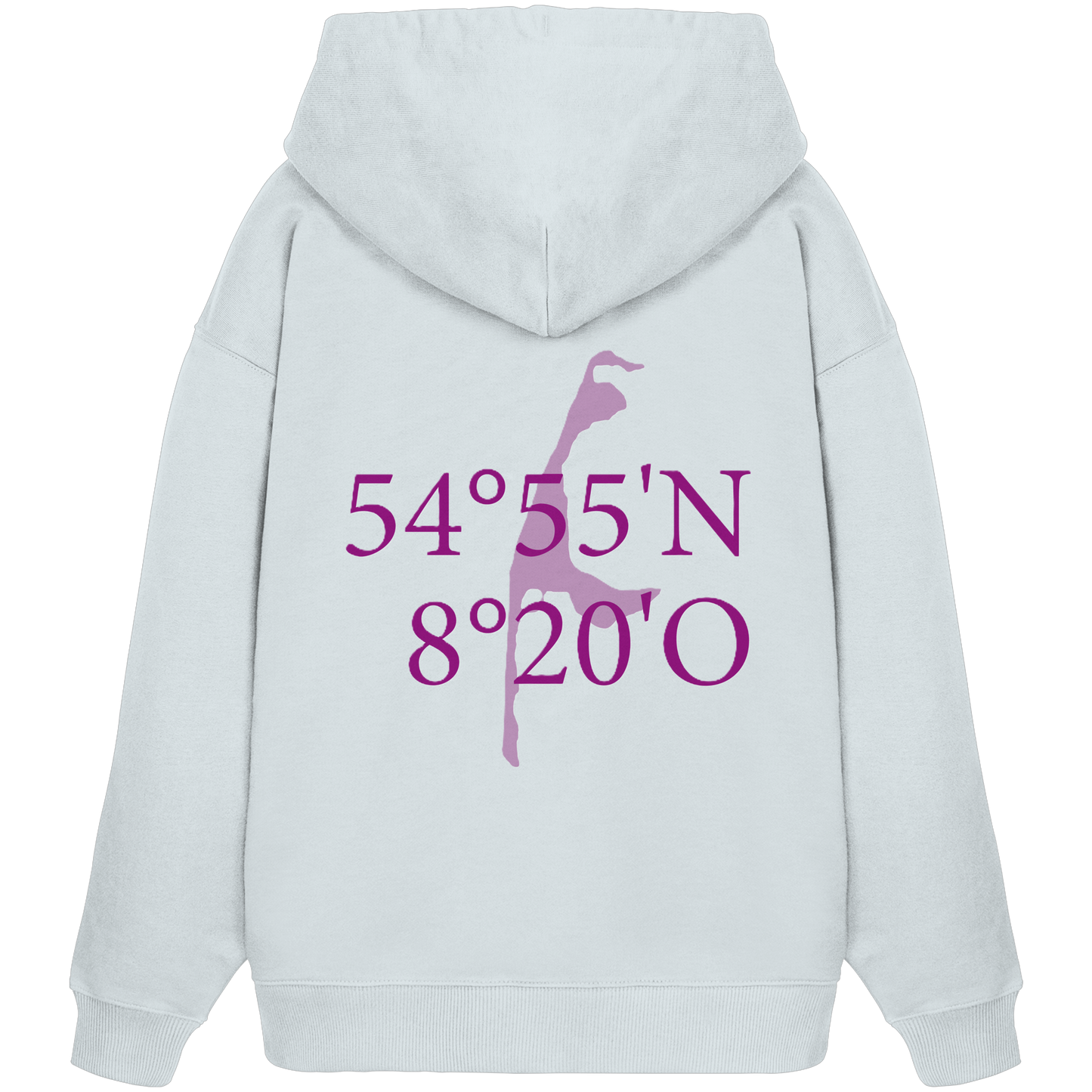 Deine Koordinaten - Oversize Hoodie