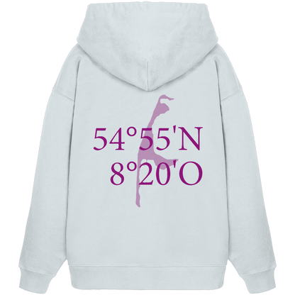 Deine Koordinaten - Oversize Hoodie