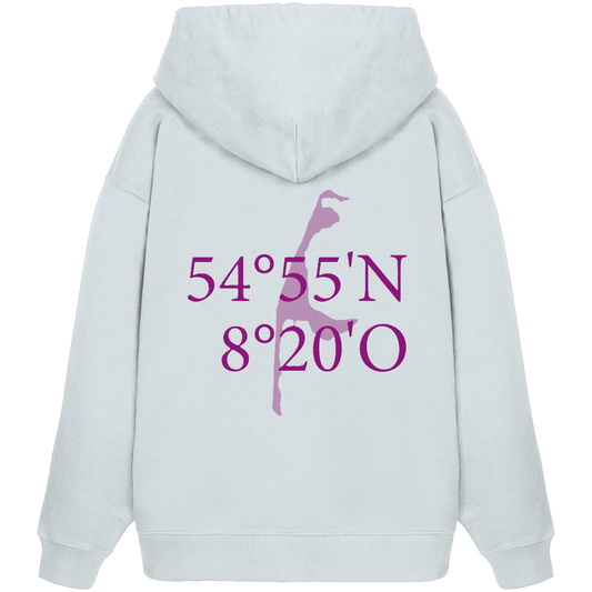 Deine Koordinaten - Oversize Hoodie