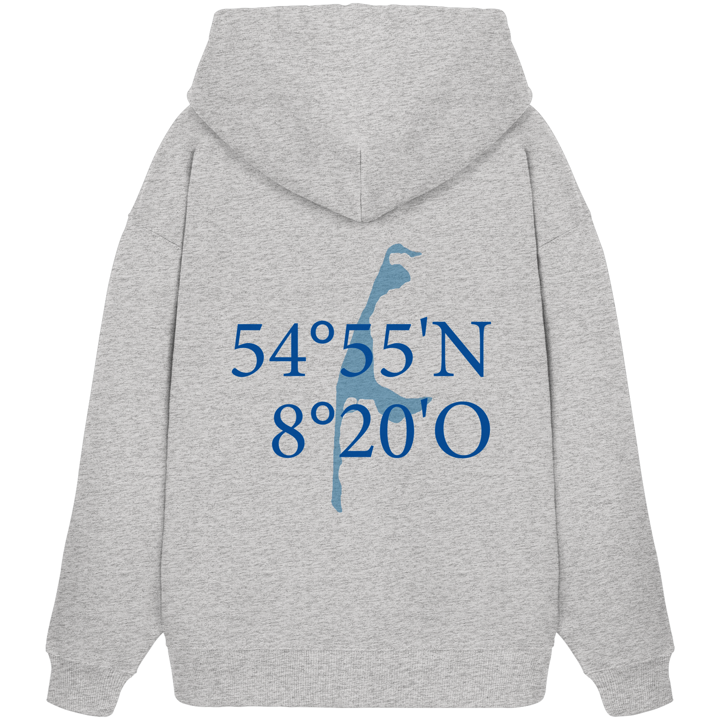 Deine Koordinaten  - Oversize Hoodie