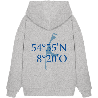 Deine Koordinaten  - Oversize Hoodie