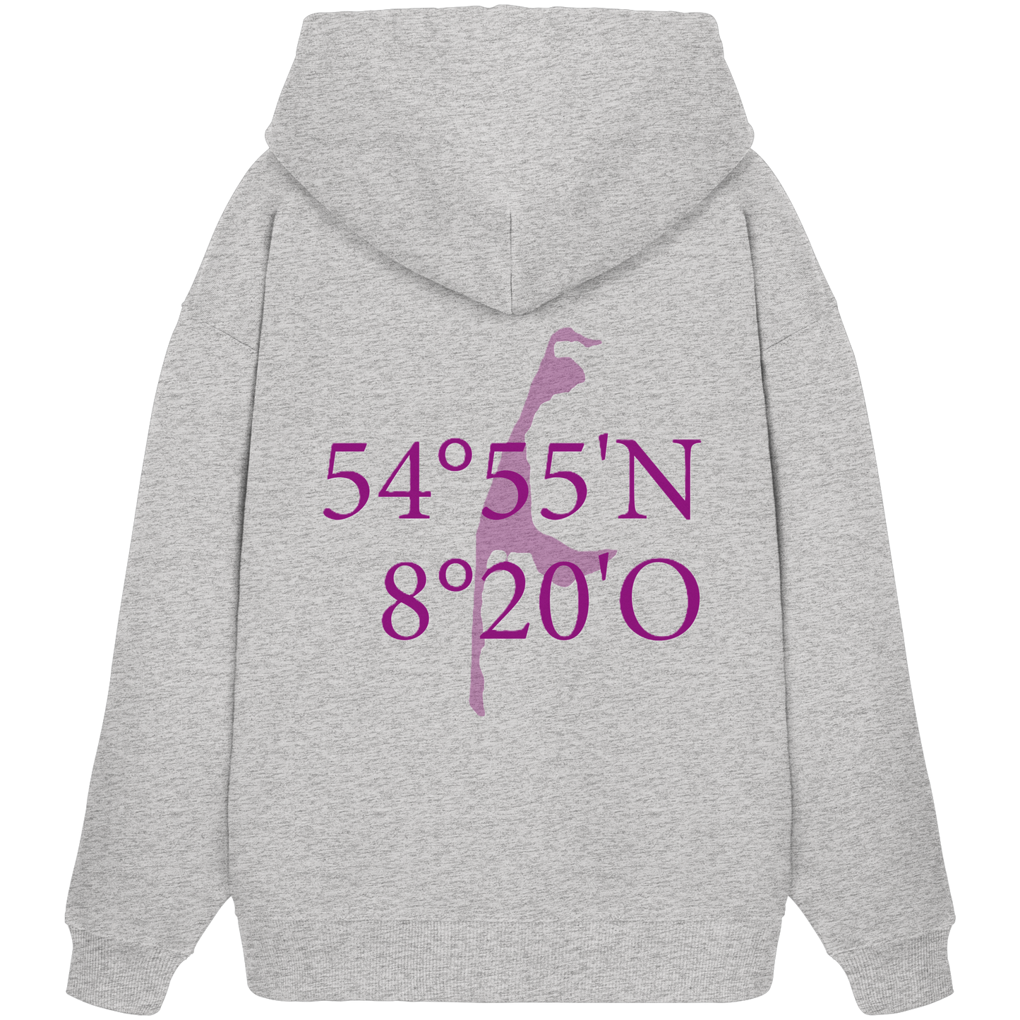 Deine Koordinaten - Oversize Hoodie