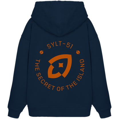 Oversize Hoodie orange (bis 3XL)