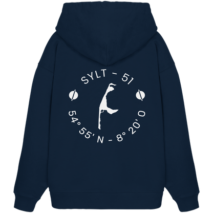 Sylter Heimathafen (rund-back) - Oversize Hoodie