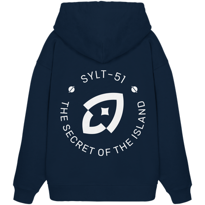 Oversize Hoodie Unicolor white
