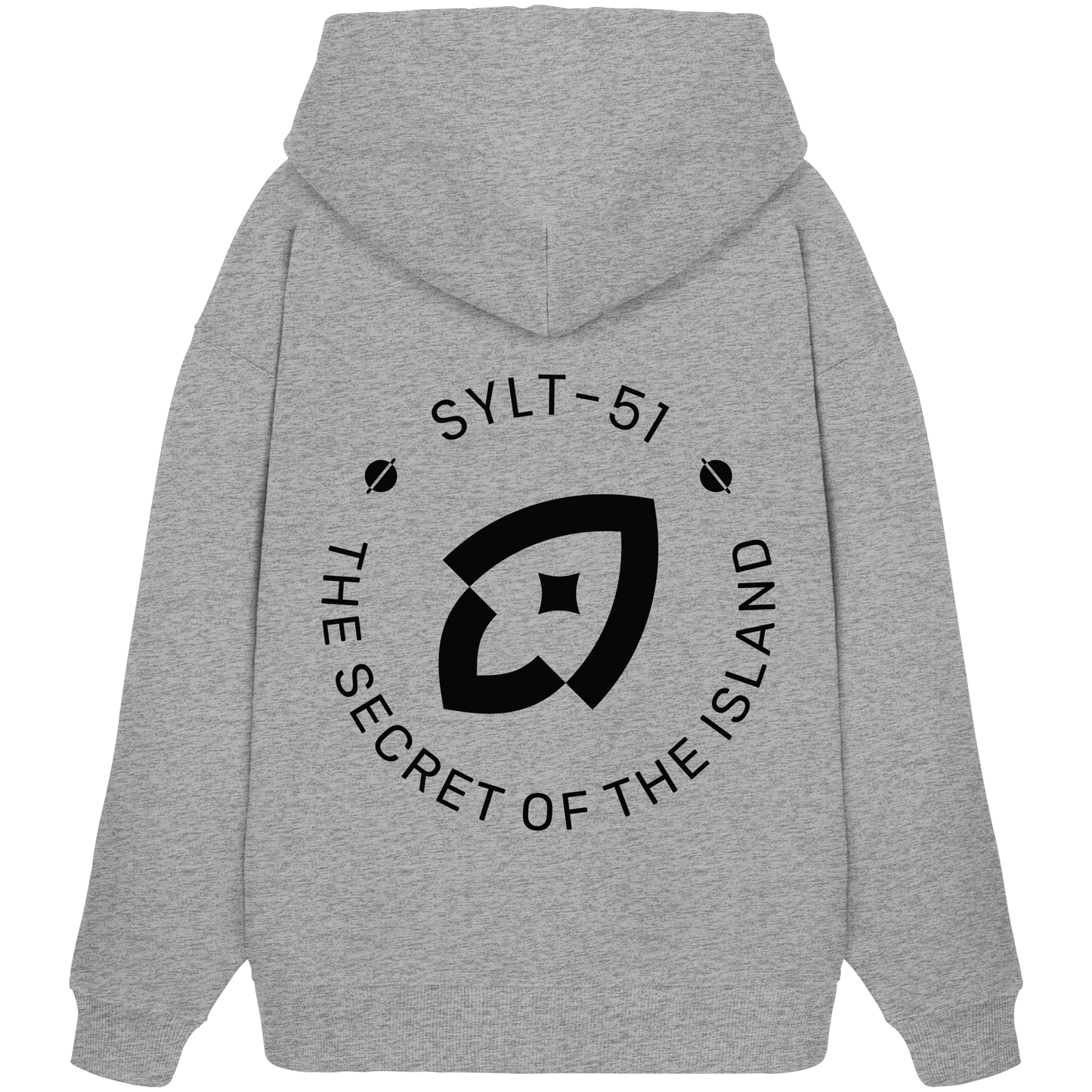 Oversize Hoodie Unicolor black