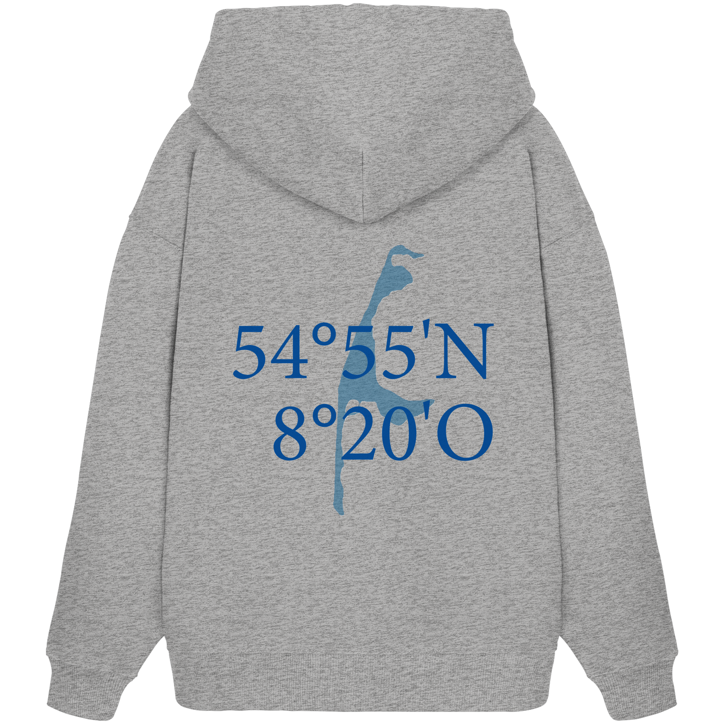 Deine Koordinaten  - Oversize Hoodie