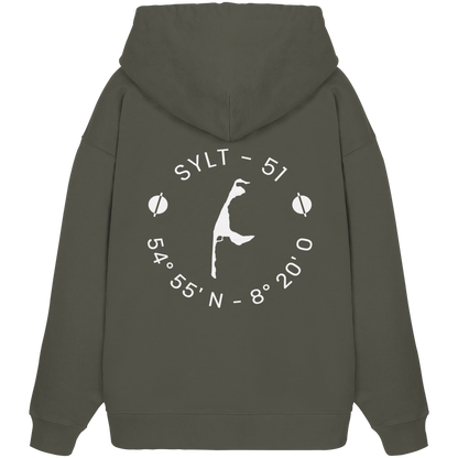 Sylter Heimathafen (rund-back) - Oversize Hoodie