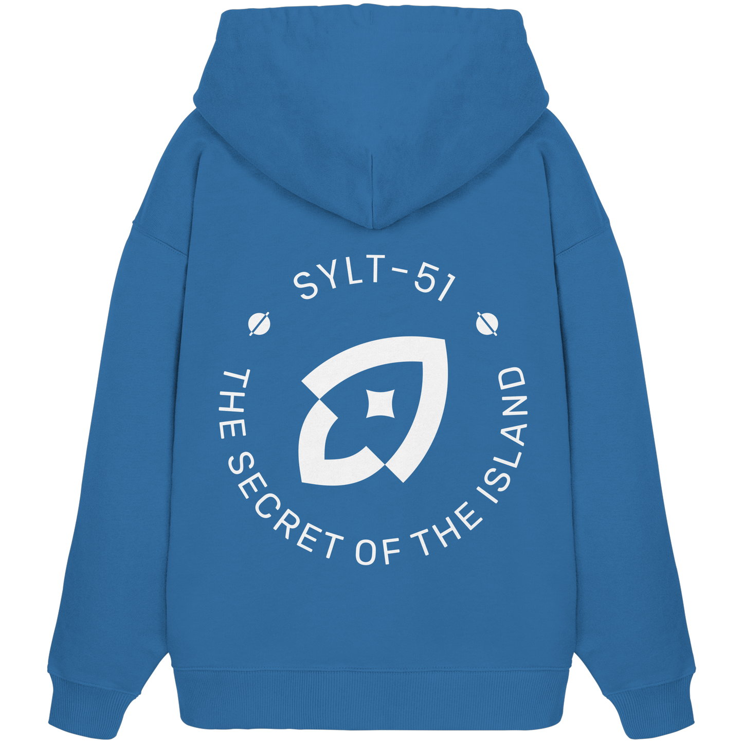 Oversize Hoodie Unicolor white