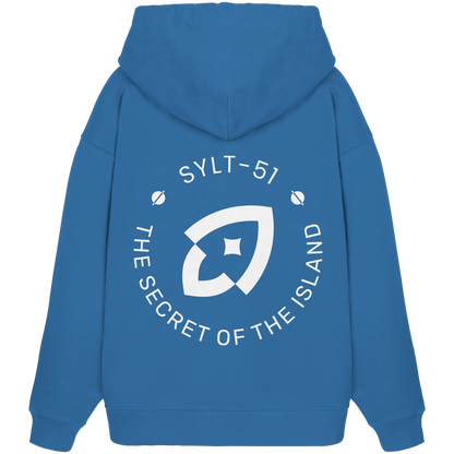 Oversize Hoodie Unicolor white