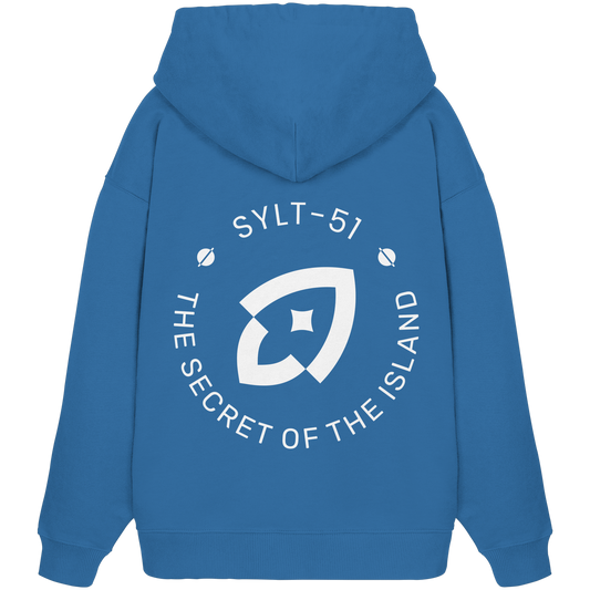 Oversize Hoodie Unicolor white
