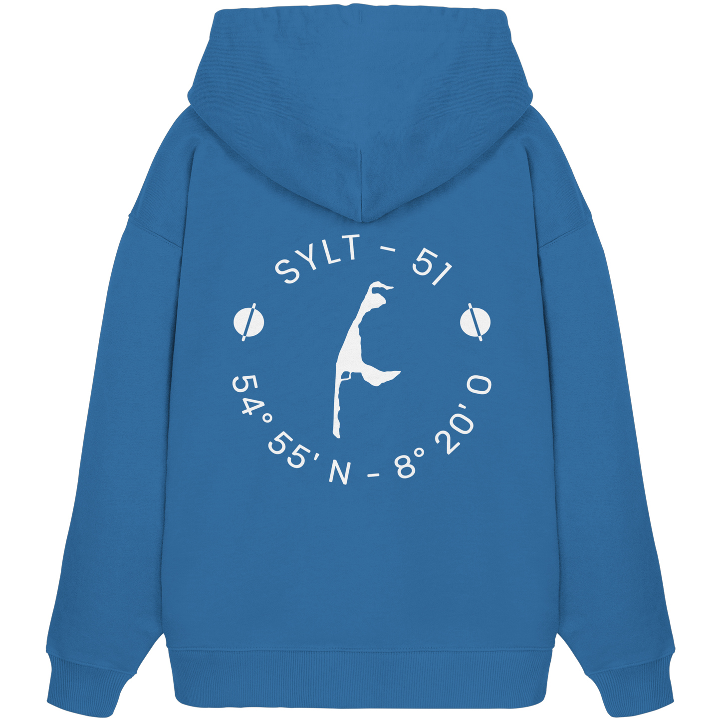 Sylter Heimathafen (rund-back) - Oversize Hoodie