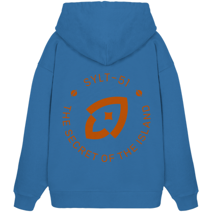 Oversize Hoodie orange (bis 3XL)