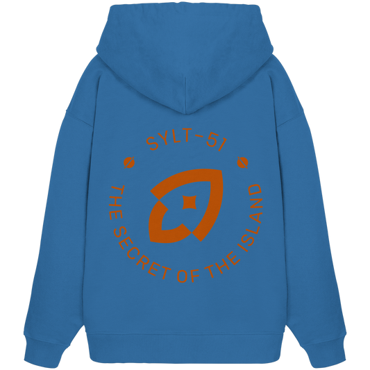 Oversize Hoodie orange (bis 3XL)