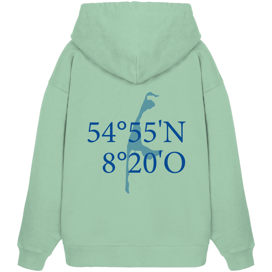 Deine Koordinaten  - Oversize Hoodie