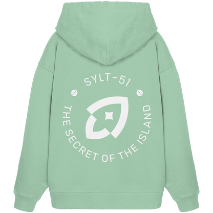 Oversize Hoodie Unicolor white