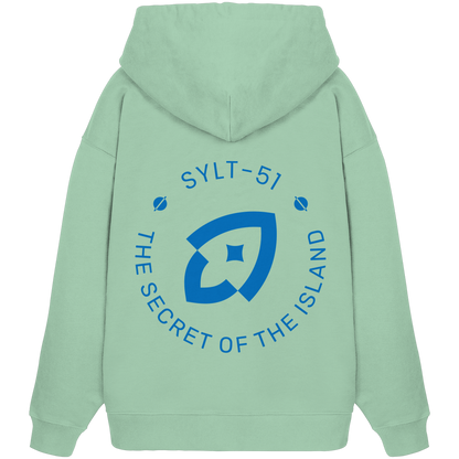 Oversize Hoodie blau (bis 3XL)