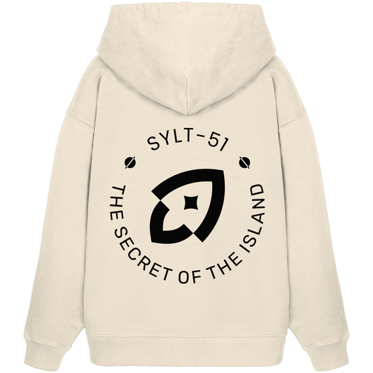 Oversize Hoodie Unicolor black