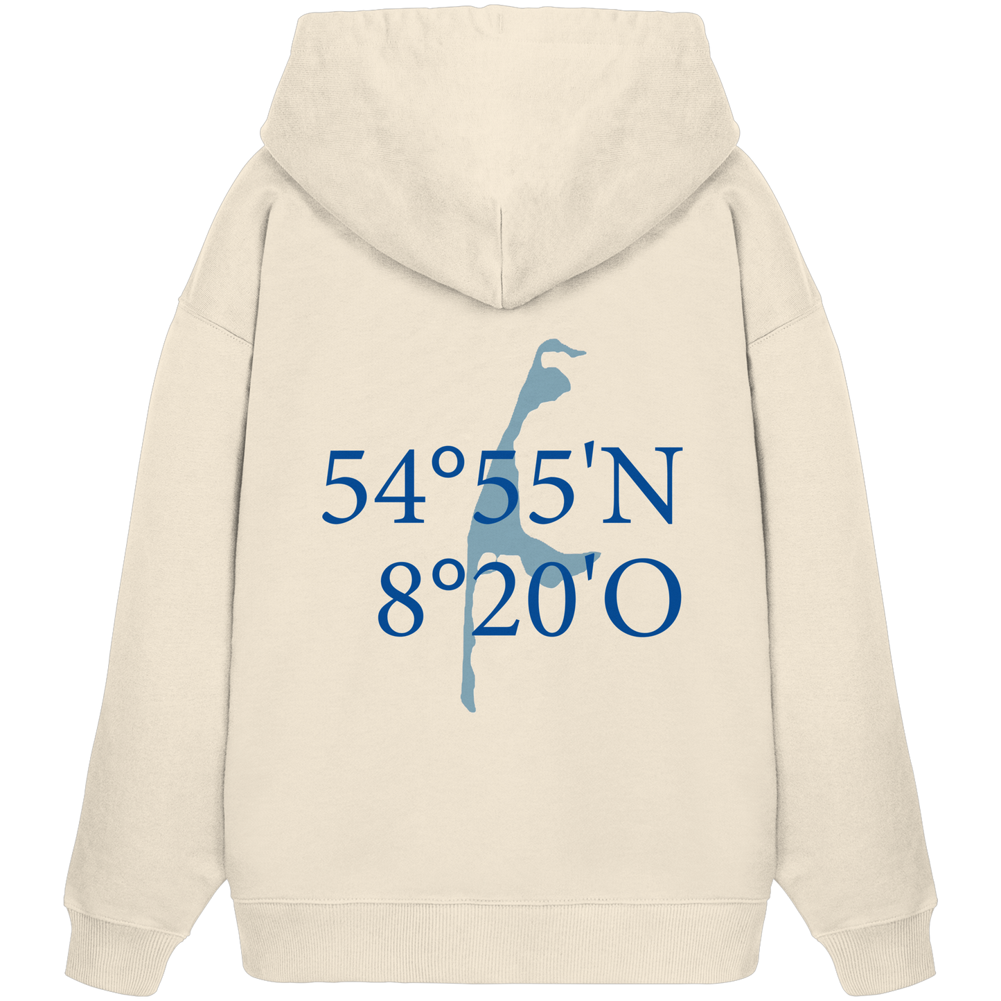 Deine Koordinaten  - Oversize Hoodie