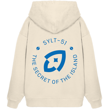 Oversize Hoodie blau (bis 3XL)