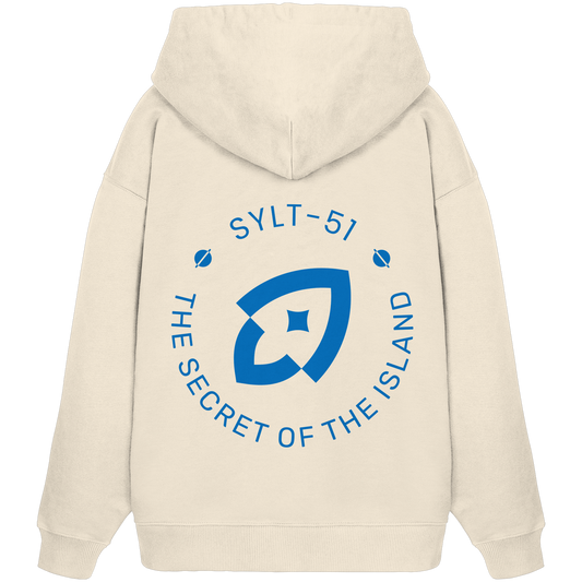 Oversize Hoodie blau (bis 3XL)