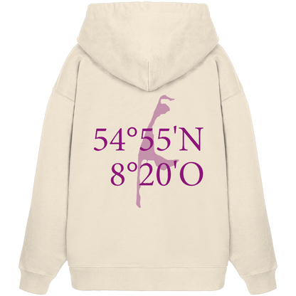 Deine Koordinaten - Oversize Hoodie