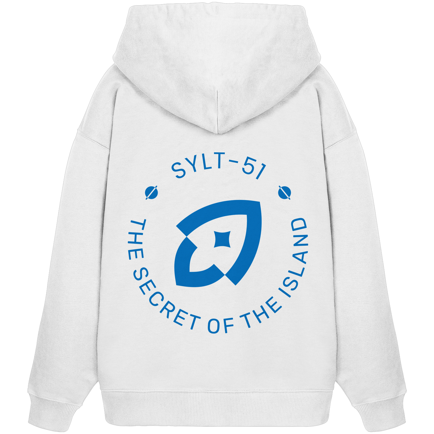 Oversize Hoodie blau (bis 3XL)