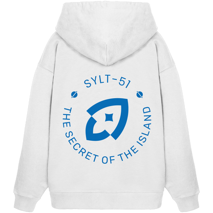 Oversize Hoodie blau (bis 3XL)