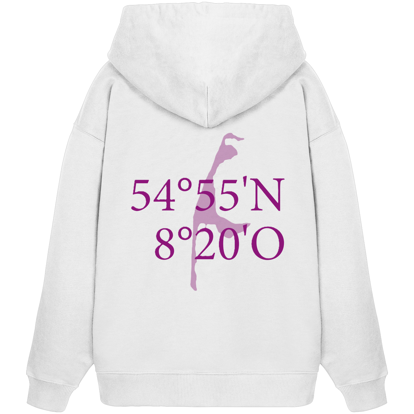 Deine Koordinaten - Oversize Hoodie