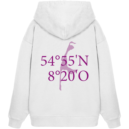 Deine Koordinaten - Oversize Hoodie
