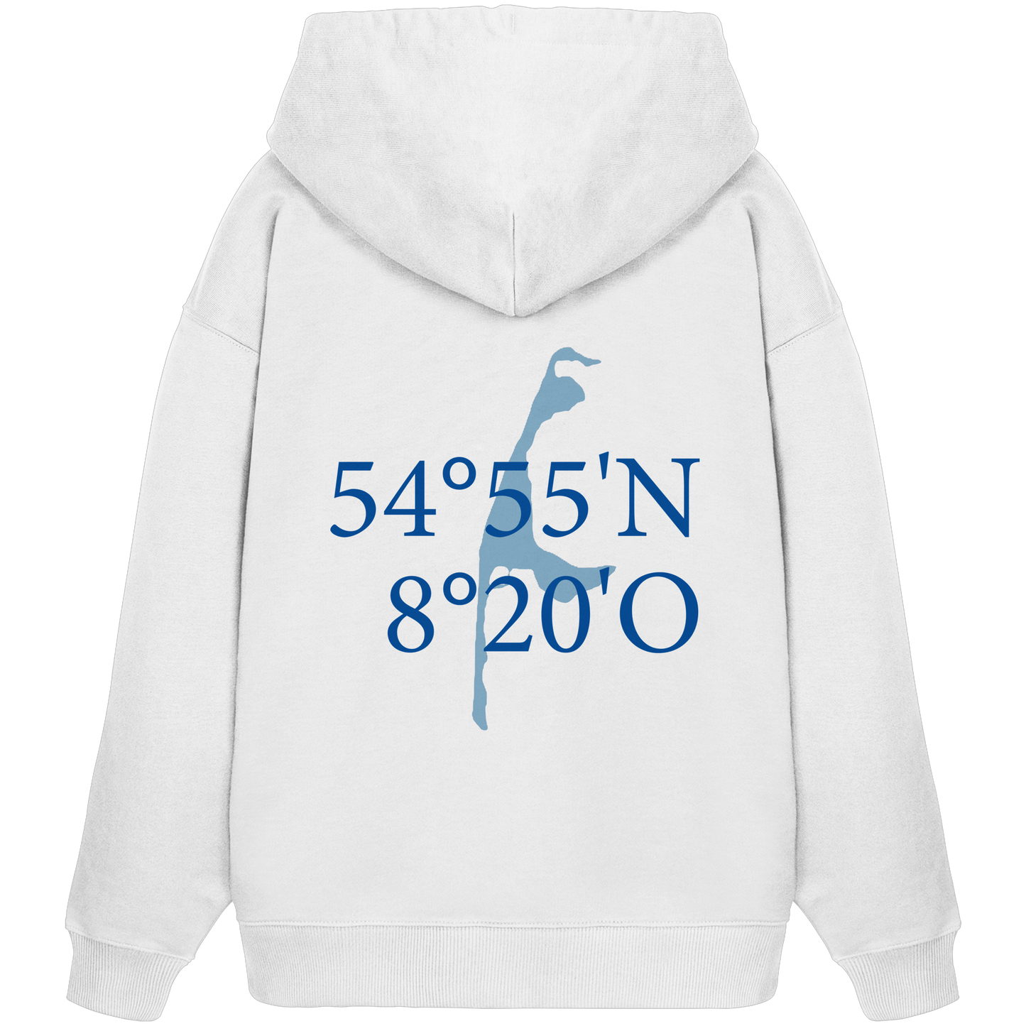 Deine Koordinaten  - Oversize Hoodie