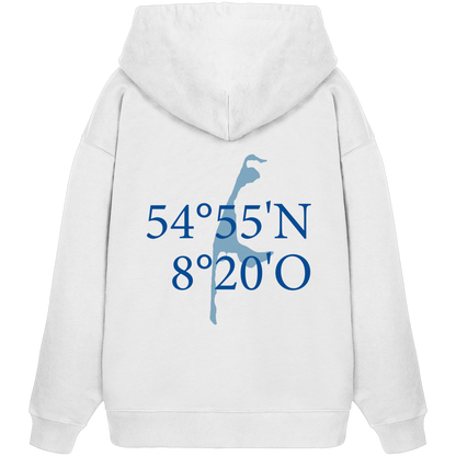 Deine Koordinaten  - Oversize Hoodie