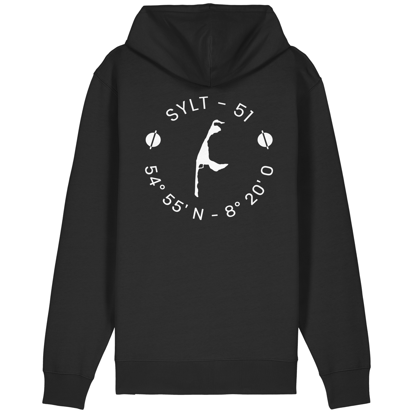 Sylter Heimathafen - Organic Relaxed Zipper (front & back)