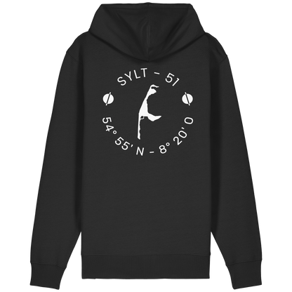 Sylter Heimathafen - Organic Relaxed Zipper (front & back)