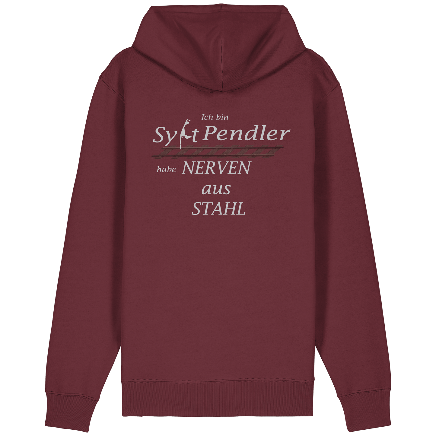 Der Sylt-Pendler ~ Relaxed Zipper (Motiv hinten)